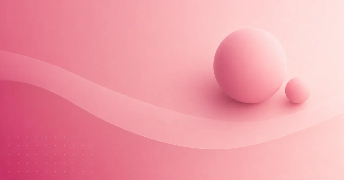 Abstrakte Verlaufsgrafik in Pink zum Vergleich von KI-Voice-Agent und Live-Telefonservice