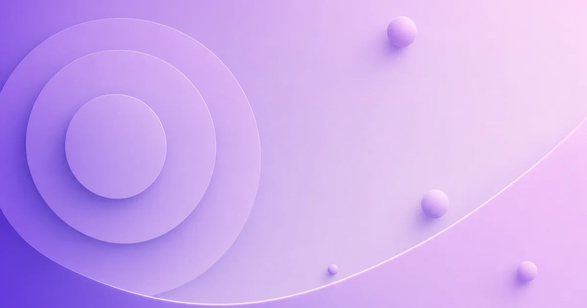 Abstrakte Verlaufsgrafik in Lila zum Artikel über die Kosten eines KI-Voice-Agents